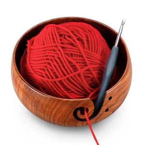 Support à Fil en Bois Tendance et Élégant, Logo Personnalisé, Couleur Personnalisée, Ensemble d'Outils Multifonctionnels pour Crochet et Tricot, Fabriqué en Inde - Product Image 1