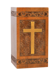 Urnes funéraires en bois pour cendres humaines adultes, personnalisables - Product Image 3