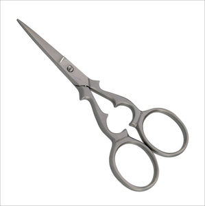 Tijeras Profesionales para Manicura, Acabado Curvo, Hoja Extra Fina y Afilada, Acero Alemán, Tijeras para Cutículas - Product Image 1