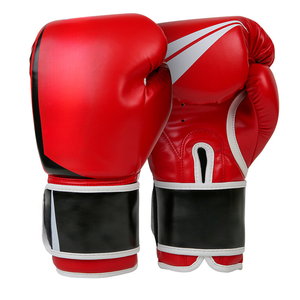 Gants de boxe en cuir de qualité supérieure, à doigts entiers, avec fermeture à lacets au poignet, pour adultes, entraînement unisexe, sparring, MMA, kickboxing - Product Image 5