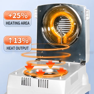 Medidor de Humedad Digital de 50g/110g, Analizador de Humedad por Calentamiento Halógeno, Precisión 0.001-0.005g - Product Image 3