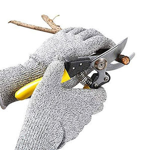 Guantes de Trabajo de Cuero Vacuno de Alta Calidad, Talla XL, Impermeables, Antideslizantes, Transpirables, Resistentes al Fuego, con Diseño Dividido - Product Image 2