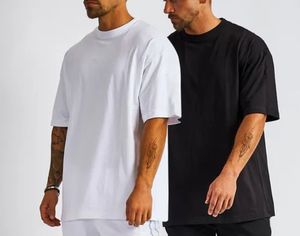 Camisetas de Manga Corta al por Mayor, Promocionales, 100% Algodón Tejido, 260g, Corte Holgado, Estilo Urbano, Color Sólido, Impresión Personalizada, Transpirables - Product Image 1