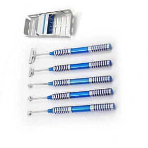 Soft <b>Brushing</b> Kit Dental Instruments Implant Surgery Set Turbine <b>Power</b> Ergonomic Grip Lingual Flaps 5 CE Certified Class I - Product Image 2