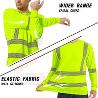 Camisa Clásica de Trabajo de Manga Larga, Mezcla de Algodón, Transpirable y Cómoda, para Uso Industrial en Almacenes y Fábricas