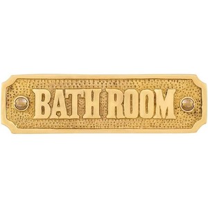 Premium Quality <b>Brass</b> Door Label Plate with Customize Text for Home Villa Office Hotel Restaurant Decorative Accessories - Product Image 1