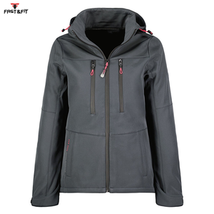 Veste coupe-vent unisexe de haute qualité, décontractée, en softshell, imprimée, tricotée, imperméable, respirante, nouvelle collection, mode d'extérieur, hiver - Product Image 5
