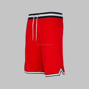 Pantalones Cortos Vintage para Hombre, Ropa de Calle Personalizada, Sublimación, Retro, Liso, Malla Doble, Baloncesto - Product Image 2