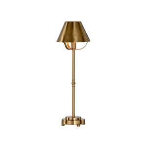 Luxury Interior Metal <b>Table</b> <b>Lamp</b> with Artistic Cutwork Shade and Smoked Glass Globe <b>Base</b> - Product Image 3