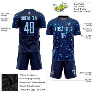 Ensembles d'uniformes de football de haute qualité, best-sellers, légers pour l'été, 100% polyester, séchage rapide, respirants, écologiques pour hommes adultes - Product Image 3