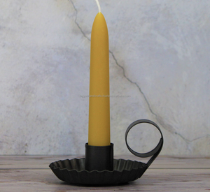 Candelero de hierro forjado Vintage Tayyab artesanía decoración del hogar para Navidad DE LA India - Product Image 3