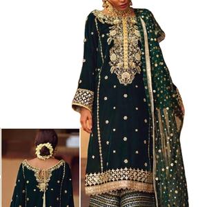 Best Quality AJM TRADE HOUSE AJM-Z-1196 <b>Women</b> Adults Causal Wear Summer Cotton Salwar Kameez with <b>Kurta</b> Dupatta - Product Image 1