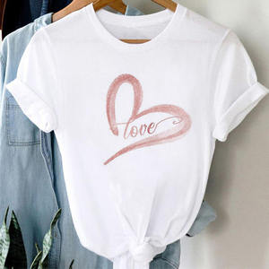 Camiseta Deportiva Holgada para Mujer, 100% Algodón, Estilo Vintage de Fútbol, Transpirable, Ecológica, con Estampado Digital, Cuello Redondo, Tejido Terry - Product Image 4