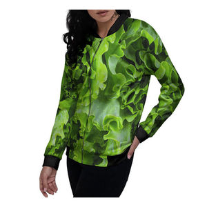 Chaqueta Bomber Corta de Satén para Mujer, Estilo Universitario, con Forro Suave, Estilo Letterman - Product Image 3