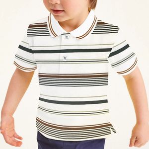 Camiseta polo infantil asequible, de algodón suave y transpirable, con diseño elegante y cómodo para niños y niñas, ropa de verano. - Product Image 2