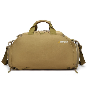 HUSKY SPORTSWEAR High Quality Camouflage Convertible <b>Backpack</b> Duffel Zipper Hasp Closure Anti-Theft Waterproof Large Capacity - Product Image 3