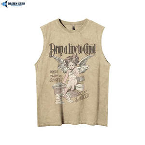 Camiseta Deportiva de Tirantes para Hombre, para Fisicoculturismo y Fitness, Tejida, de Secado Rápido, Transpirable y Ecológica - Product Image 3