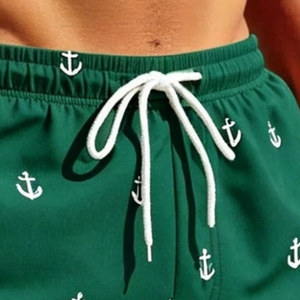Short de bain imprimé pour homme, taille mi-haute, XL, séchage rapide, taille élastique avec cordon de serrage, coupe décontractée, pour sports nautiques d'été et vacances - Product Image 4