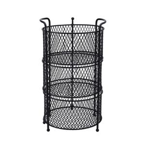 Cesta de Almacenamiento de Metal con Recubrimiento en Polvo Resistente a la Oxidación, Elegante Organizador de Estantes para el Hogar - Product Image 5