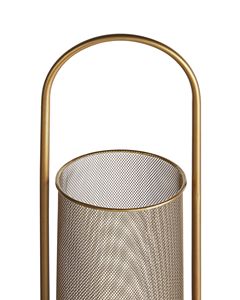 Support à bougie en acier, hauteur 53 cm, design ovale, décoration d'intérieur durable, porte-lanterne en métal - Product Image 6