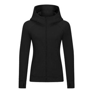 Wearpex Autumn Winter Women's Casual Outdoor Activewear Fleece Lined Hooded <b>Zip</b>-<b>Up</b> Breathable Eco-Friendly Quick Dry <b>Jacket</b> - Product Image 6