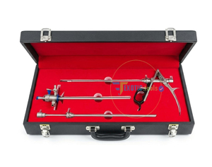 Juego completo de instrumentos de urología Mauermayer para extracción de vejiga, con perforador de cálculos y litotriptor con obturador, certificado CE UE - Product Image 1