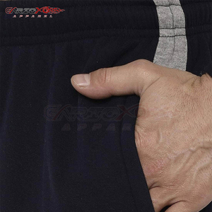 Conjunto Deportivo de Invierno para Hombre, Diseño Personalizado, Corte Ajustado, Rayas, 2 en 1, Ligero, Poliéster y Algodón, Venta al Por Mayor, OEM - Product Image 6