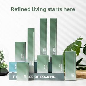 Kit d'accessoires de toilette de luxe 5 étoiles personnalisé avec logo, jetable et écologique, pour invités, pour salle de bain et hôtel - Vente chaude - Product Image 1