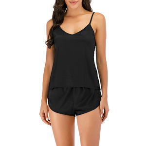 Ensemble de Nuisette et Short en Dentelle pour Femme, Luxe et Confort Estival, Taille Élastique, Doux et Respirant - Product Image 6