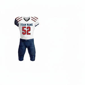 Uniforme Personalizado de Fútbol Americano, Servicio OEM, Último Estilo, Personalizado, Corto, Transpirable, de Secado Rápido - Product Image 2