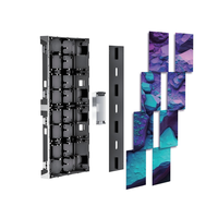 Panneau LED vidéo mural intérieur P1.953 pour location, idéal comme toile de fond de scène. Écran LED haute définition.