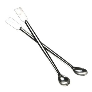BAFA INSTRUMENTOS QUIRÚRGICOS Cuchara de Laboratorio de Acero Inoxidable Plateado de 20 cm con Empuñadura Ergonómica Certificada CE, Espátula de Doble Extremo/Laboratorio - Product Image 6