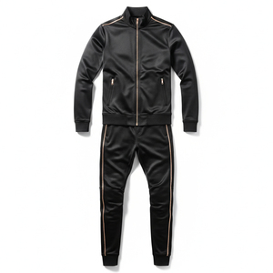 Ensemble de survêtement de compression sans couture pour homme, vêtements de sport anti-transpiration, tenue d'entraînement à séchage rapide, vêtements de musculation, crossfit, vêtements de sport - Product Image 1