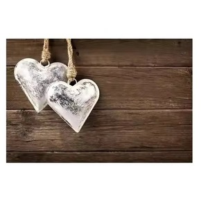 Luxury Metal Heart <b>Tree</b> <b>Ornament</b> for Seasonal Hospitality Decoration - Product Image 3