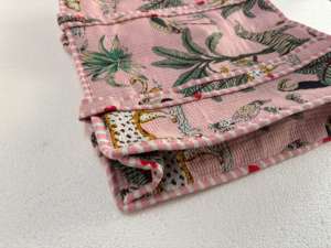 Sac fourre-tout matelassé Kantha à motifs floraux légers en coton durable, broderie indienne vintage, sac à bandoulière pour femme, sac de voyage - Product Image 2