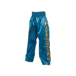 Pantalons de boxe personnalisés, exportateur pakistanais, logo d'équipe, pantalons de combat respirants et légers, vêtements de sport pour les combats - Product Image 6