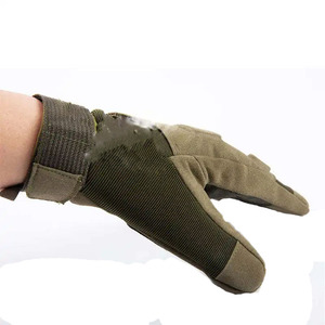 Gants de sport en PU à doigts entiers, protection UV, poignées antidérapantes, sangle de poignet réglable, respirants pour la musculation, unisexe, fitness - Product Image 2