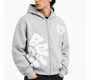 Sudadera con Capucha de Diseño de Lujo en Color Negro para Hombre, Sudadera de Algodón Premium, Estilo Urbano, Informal, para Uso Diario - Product Image 3