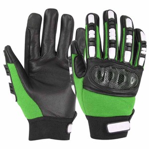 Goat Skin Index Finger and Thumb <b>Touch</b> <b>Screen</b> Back Four-way Foam Lamination Impact Resistant Mechanic Safety <b>Gloves</b> - Product Image 4