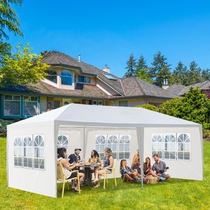Gazebo per Matrimoni in PVC Impermeabile 20FT X 10FT con 4 Pareti Laterali Rimovibili - per Grandi Eventi - Product Image 4