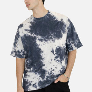 เสื้อยืดโอเวอร์ไซส์ผู้ชาย ล้างสีแบบแอซิดวอช ผ้าคอตตอนหนา สไตล์วินเทจ สตรีทแวร์ MOQ ต่ำ รับผลิตแบบ OEM ODM - Product Image 4