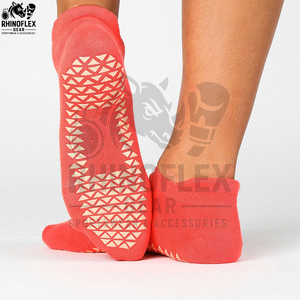 Wholesale High Quality Custom Non-slip Yoga Pilates Thick Ladies Crew Cotton Solid Terry <b>Grip</b> <b>Socks</b> - Product Image 6