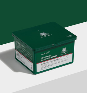 medicube SUPER CICA DAILY QUICK MASK Soin instantané apaisant, hydratant, réparateur de la barrière cutanée, réduit les rougeurs, soin rapide et doux - Product Image 1