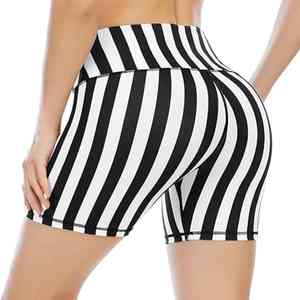 Pantalones Deportivos Versátiles para Toda Temporada, Costuras Sin Fricción, Movilidad Mejorada, Estilo Urbano, Estampado, Pantalones Cortos Deportivos para Mujer - Product Image 3