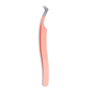 Pinzas de acero inoxidable para extensión de pestañas, herramienta para recoger pestañas, para aplicación de pestañas de volumen, uso profesional y en salones de belleza - Product Image 2