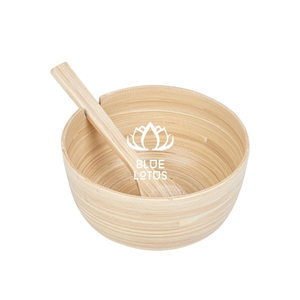 Expédition rapide – Bol en bambou écologique en matériau propre pour la présentation de plats et de salades – Vaisselle pour acheteurs B2B - Product Image 1