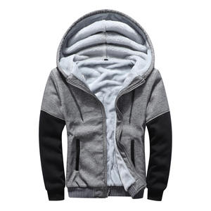 Sweat à capuche en polaire sherpa pour homme avec doublure en polaire moelleuse, développement d'échantillons pour les marques de vêtements de boutique — 102 caractères - Product Image 6