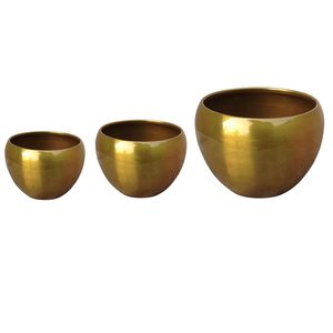 <b>Iron</b> Plant Pot Vase Indoor Tabletop Planter for Plants Flowers Rust-Free Metal Decorative for Living Room Home Office - Product Image 5