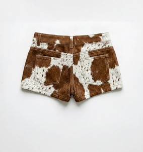 <b>Men</b> Genuine Cowhide <b>Leather</b> <b>Shorts</b> Premium Stylish Hide Casual Fashion Streetwear Durable Custom Fit Summer Apparel Wear - Product Image 2