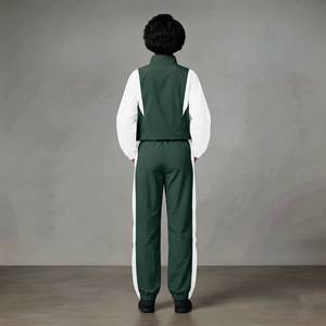 Unisex Sweat Suits Full <b>Reflective</b> <b>Jacket</b> Nylon Windbreaker <b>Men</b> Pants Jogger Sport Tracksuit Women Track Set - Product Image 5